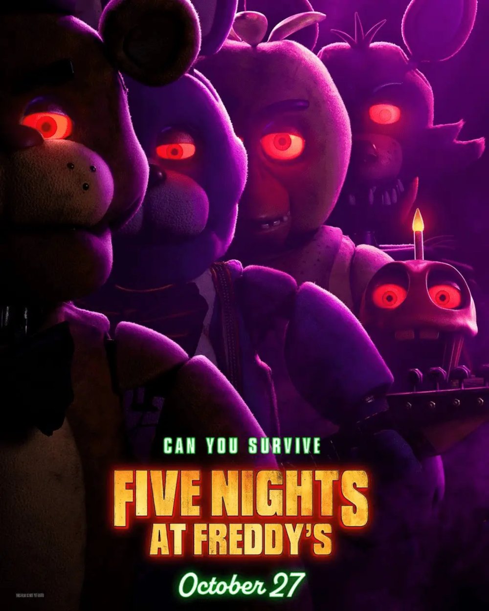 Постер Five Nights at Freddy's