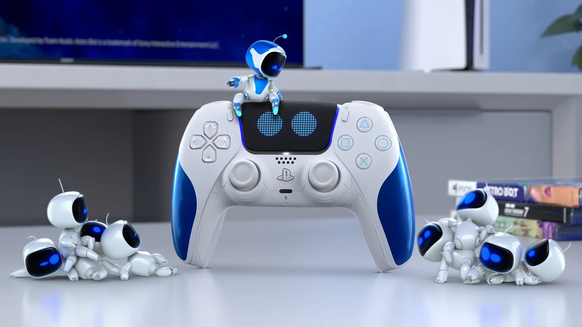 Контроллер DualSense в стиле Astro Bot