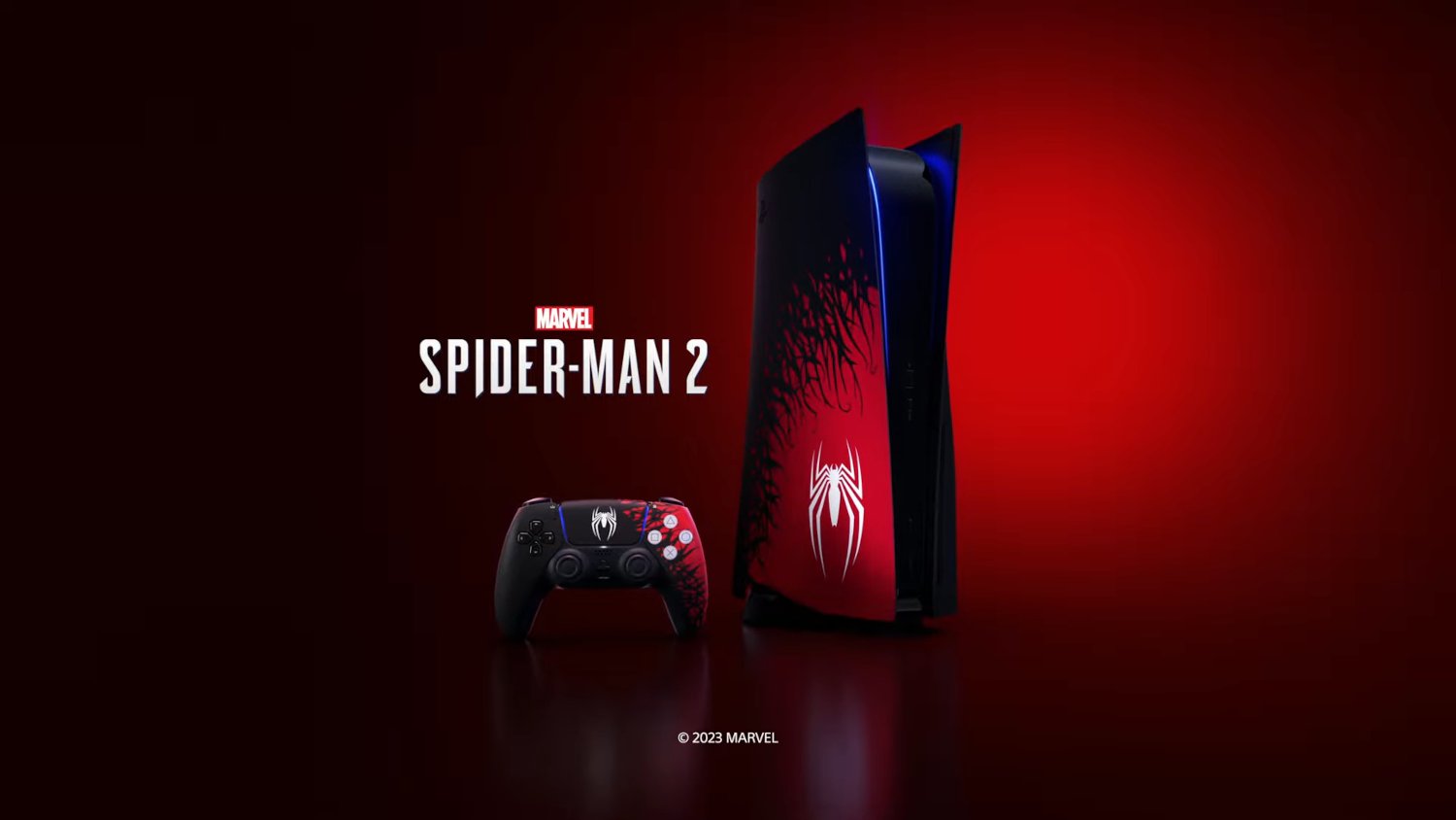 PlayStation 5 в стилистике игры Marvel’s Spider-Man 2